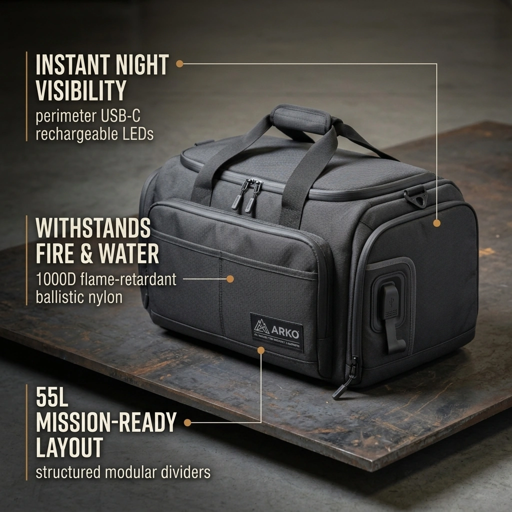 Arko LumenSafe Tactical Duffel