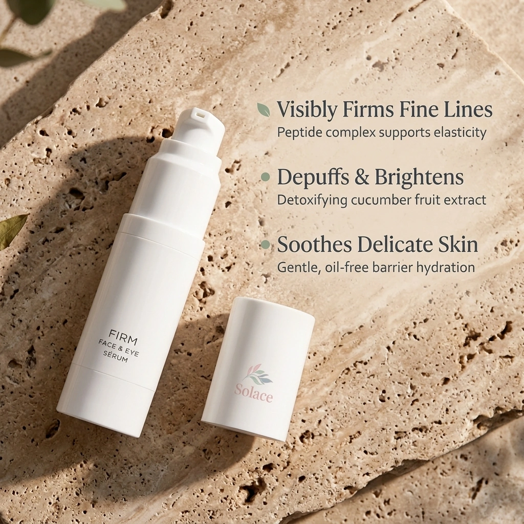 Gentle firming for face and eyes