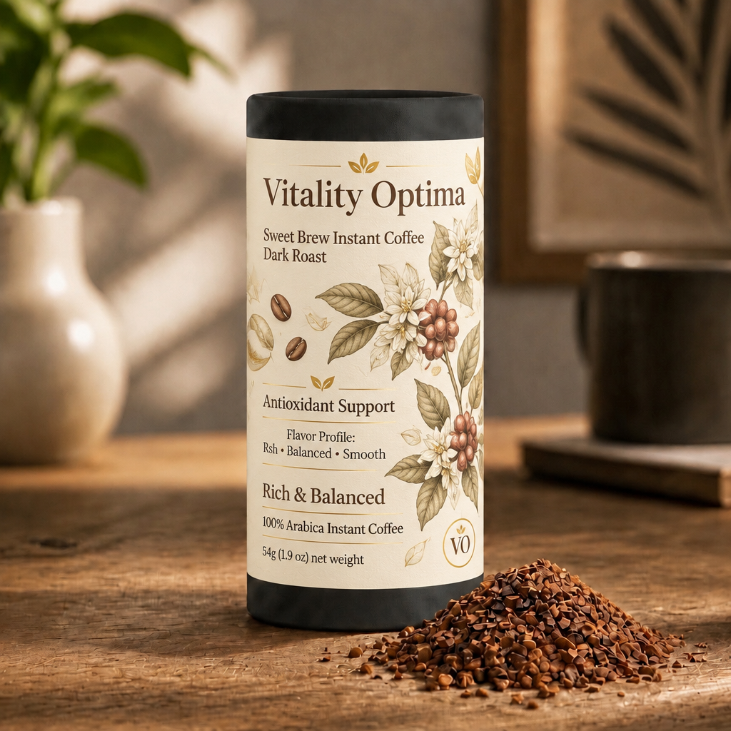 Vitality Optima formula packaging