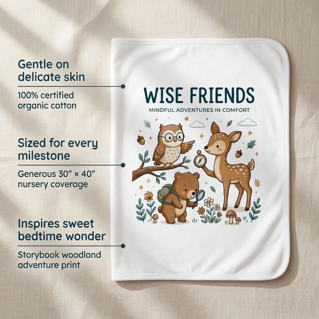 Mindful Adventures Baby Blanket