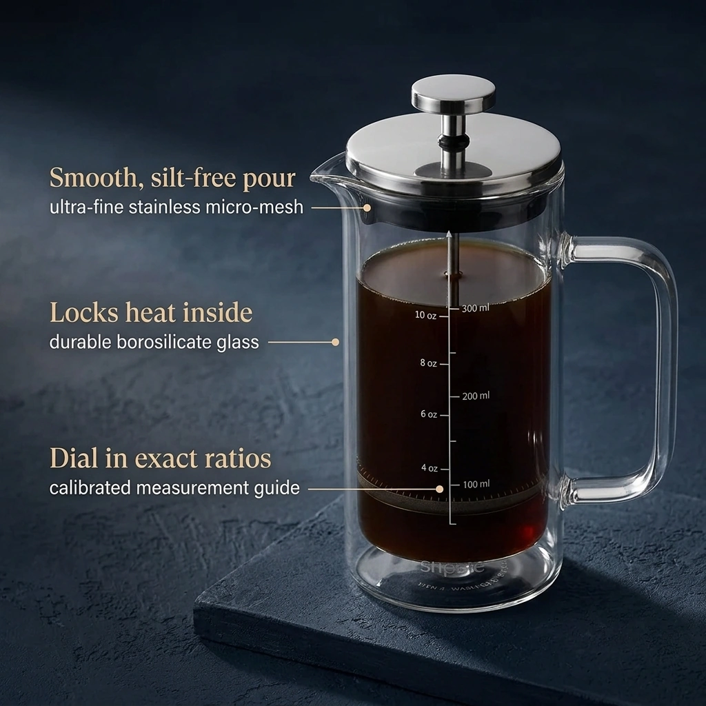 Borosilicate Glass Press