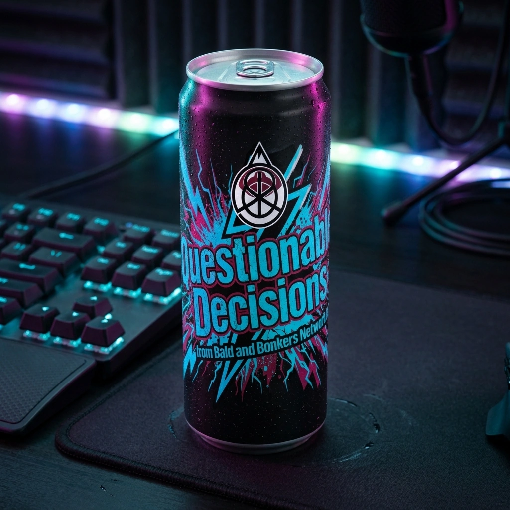 Questionable Decisions Energy Drink