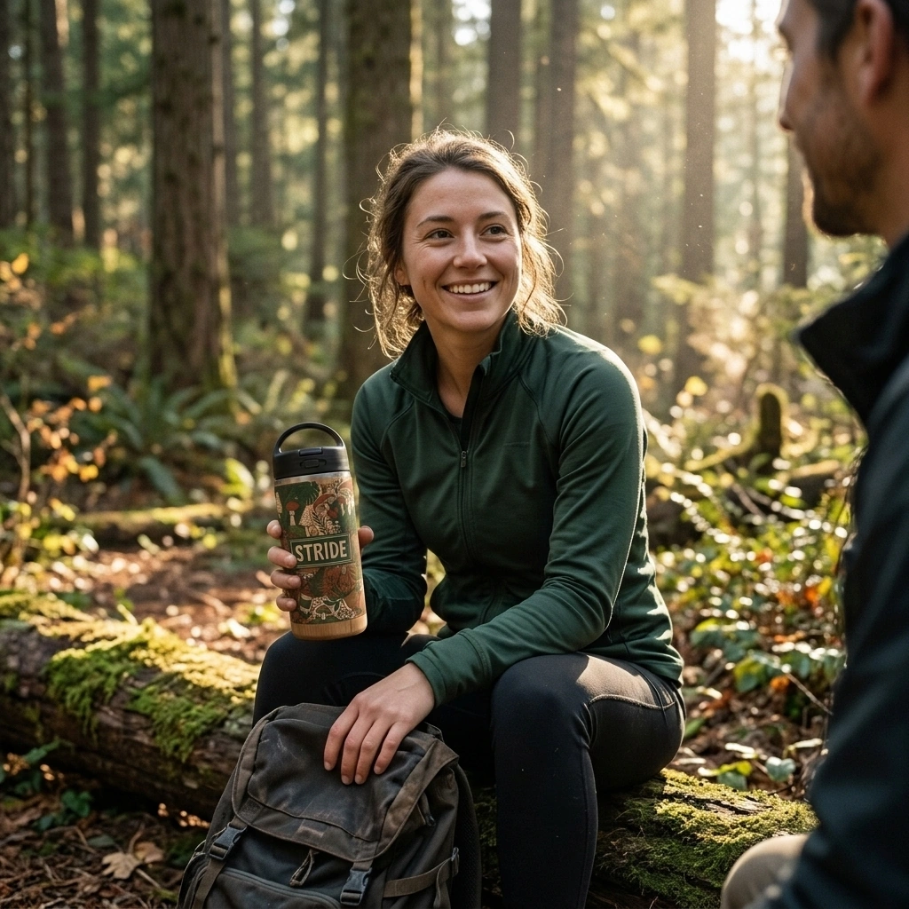 Hot pour-over that never leaks inside your pack