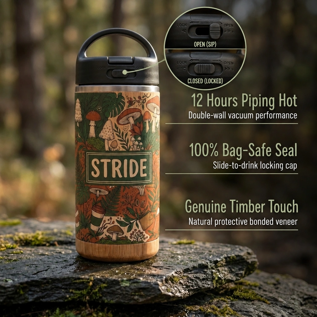 Hot pour-over that never leaks inside your pack