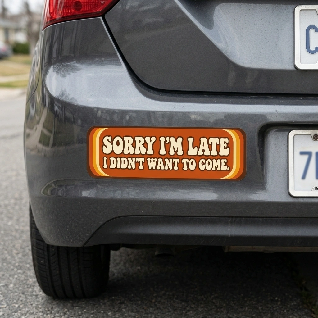 Give Tailgaters A Laugh Instead Of A Brake Check