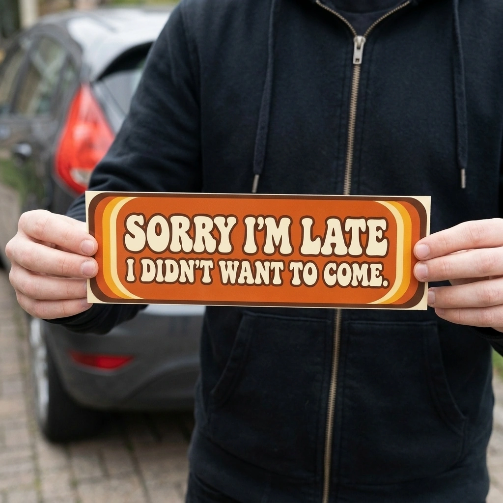 Give Tailgaters A Laugh Instead Of A Brake Check