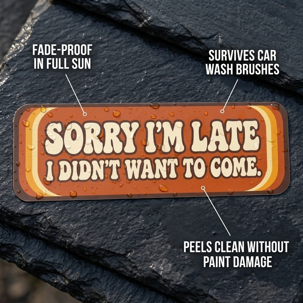 Give Tailgaters A Laugh Instead Of A Brake Check