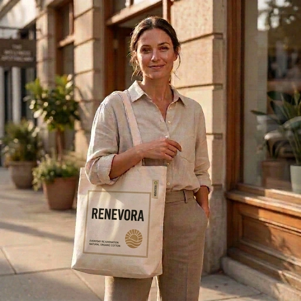 Everyday Rejuvenation Canvas Tote