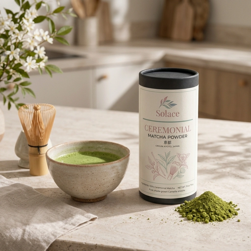 Naturally sweet matcha, smooth with umami