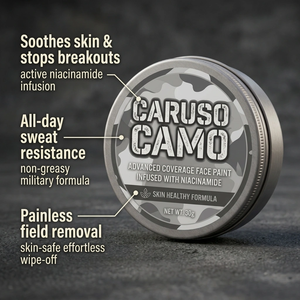 Tactical Camouflage Makeup