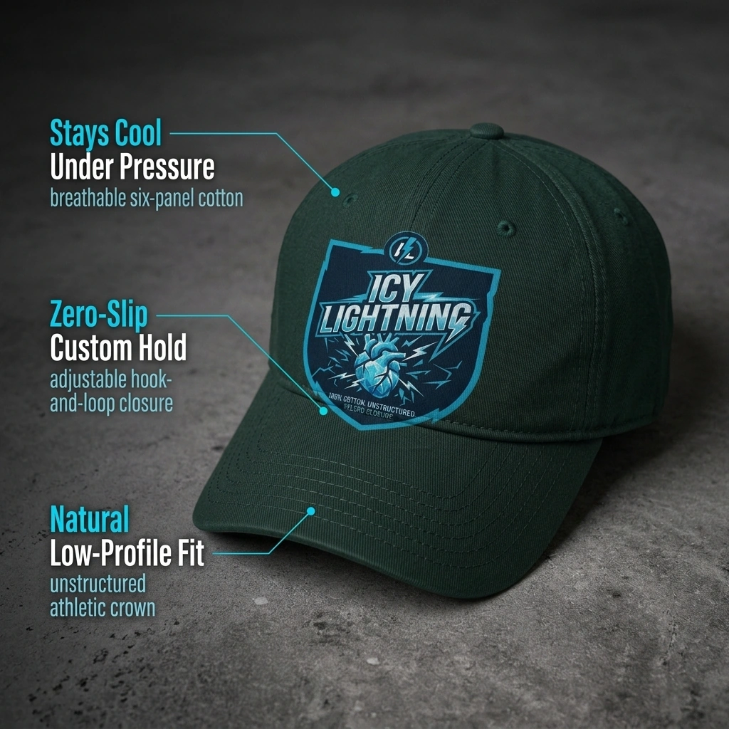 Icy Lightning Low-Profile Cap
