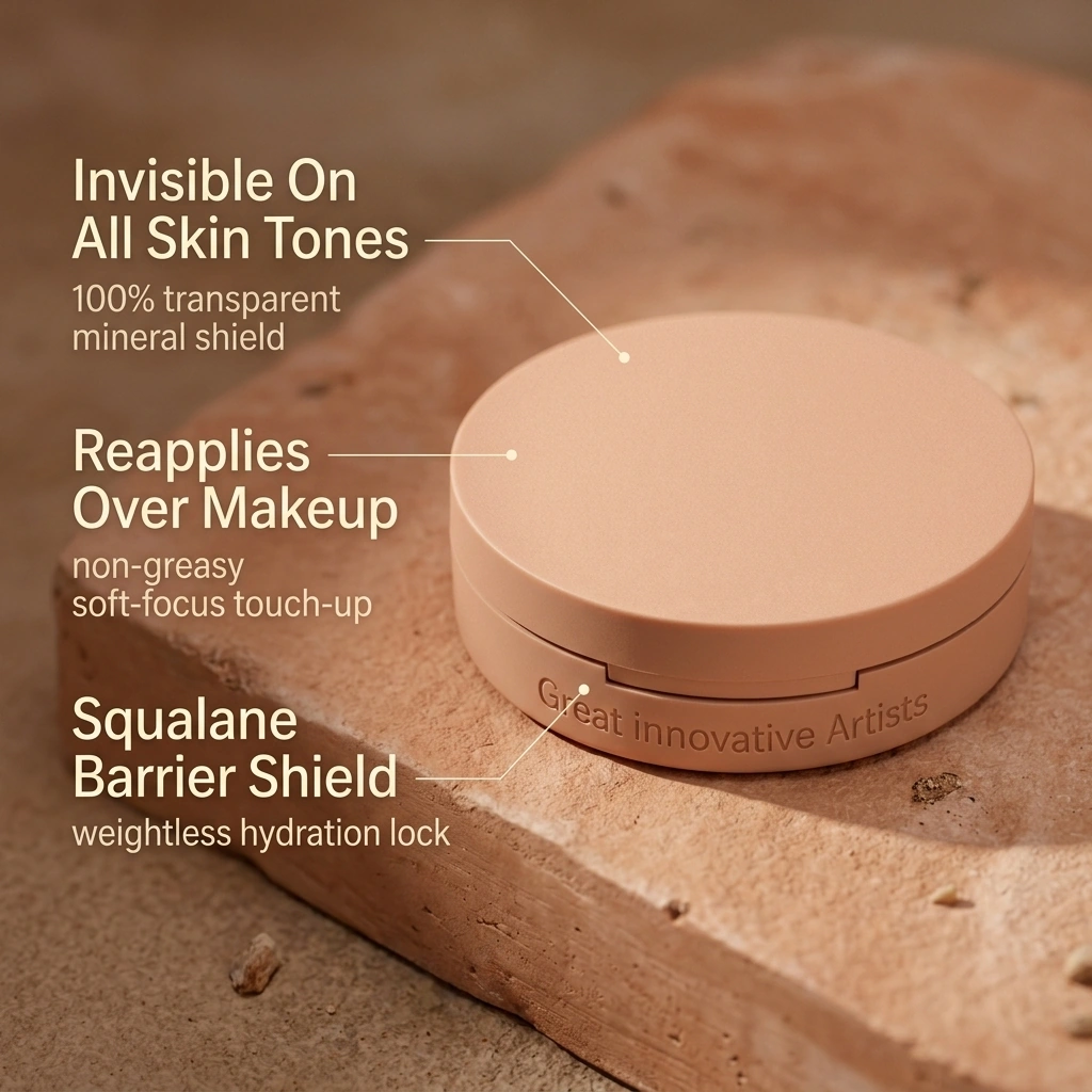 Solar Veil Compact SPF 50 - Ultralight Transparent
