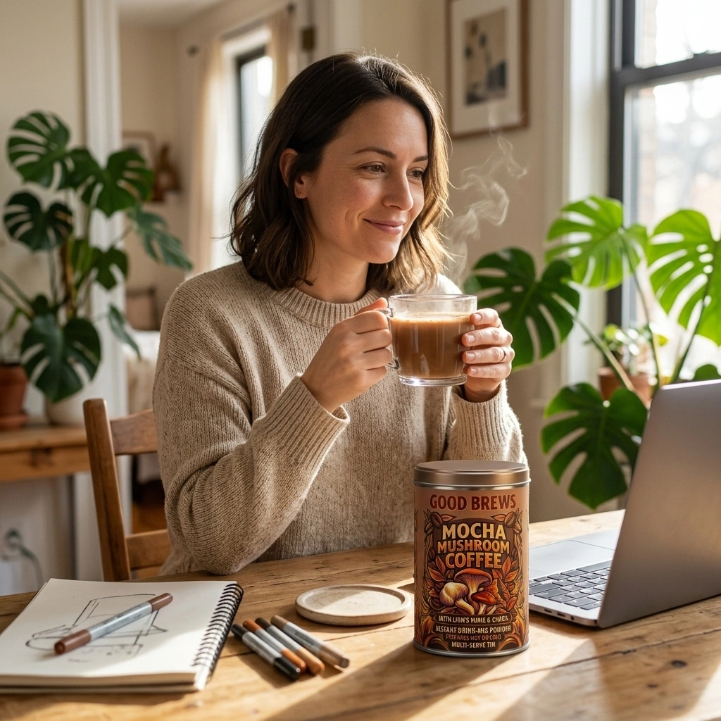 Creative focus without the afternoon crash