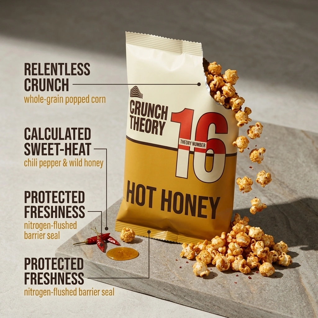 Theory No. 16 Hot Honey Popcorn