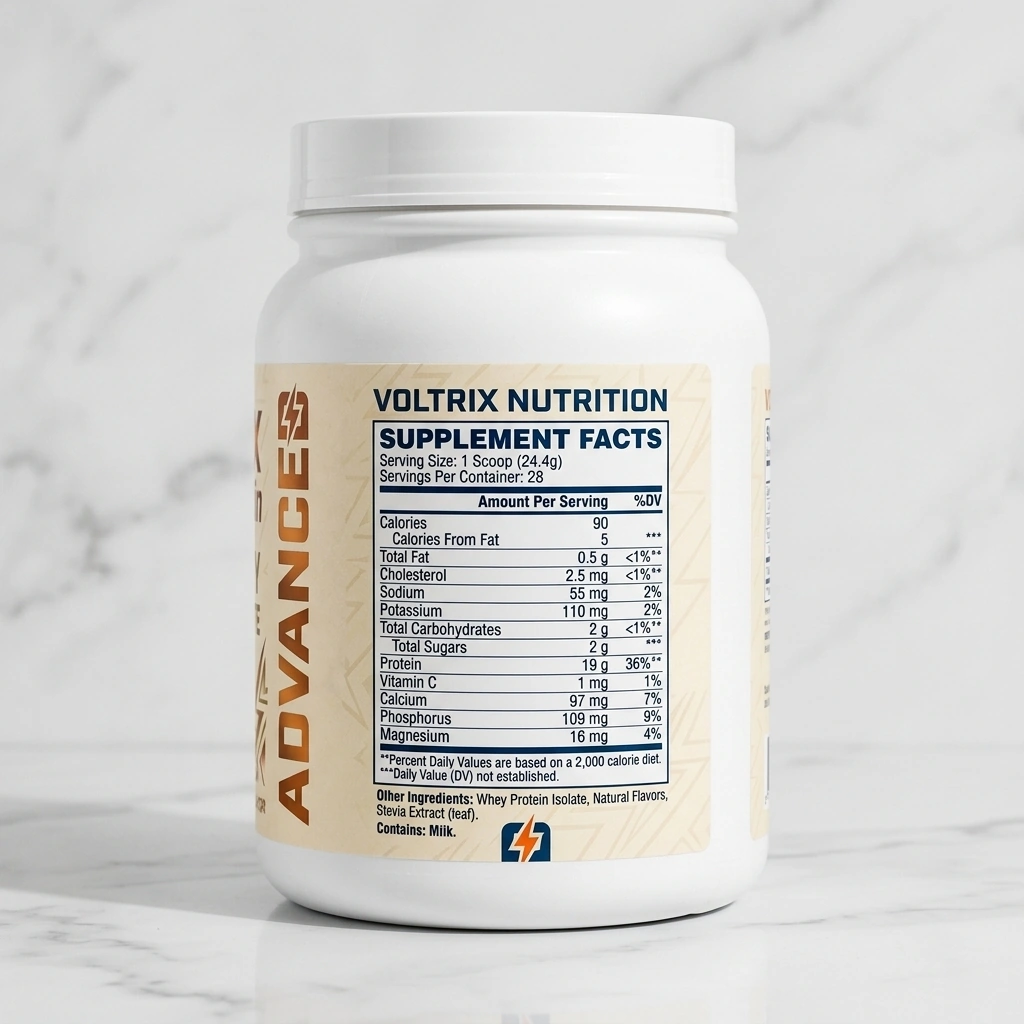 Vanilla Whey Protein Isolate