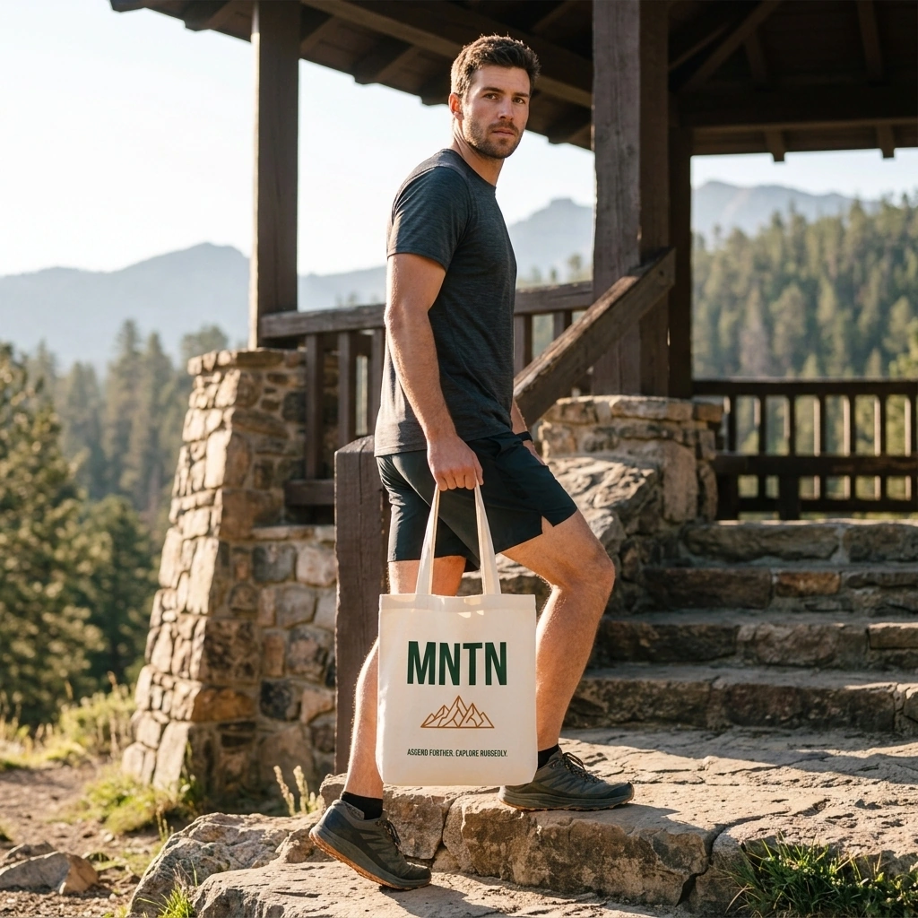 Ascent Canvas Tote