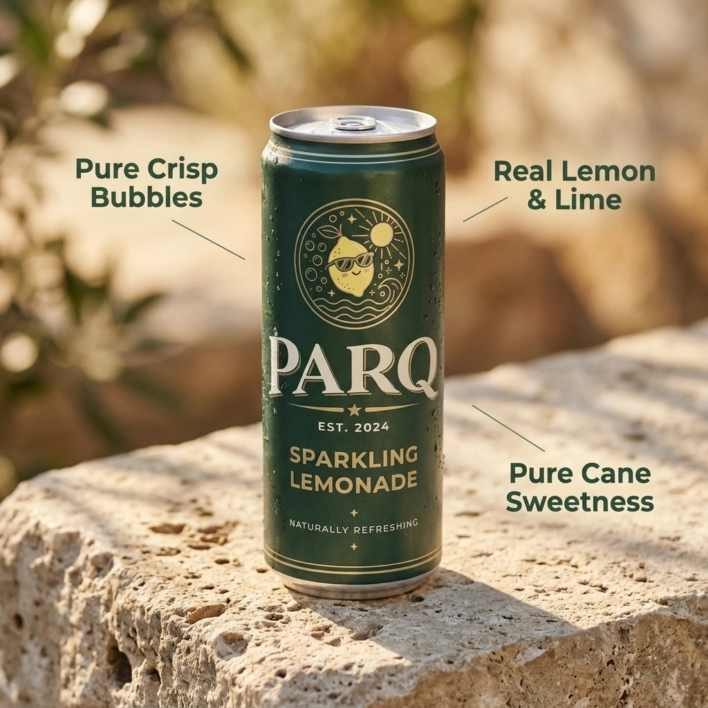 Cold, sharp citrus with zero synthetic lingering