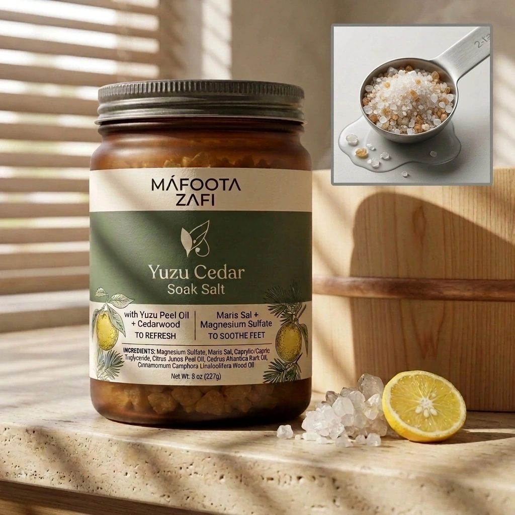 Yuzu Cedar Soak Salt