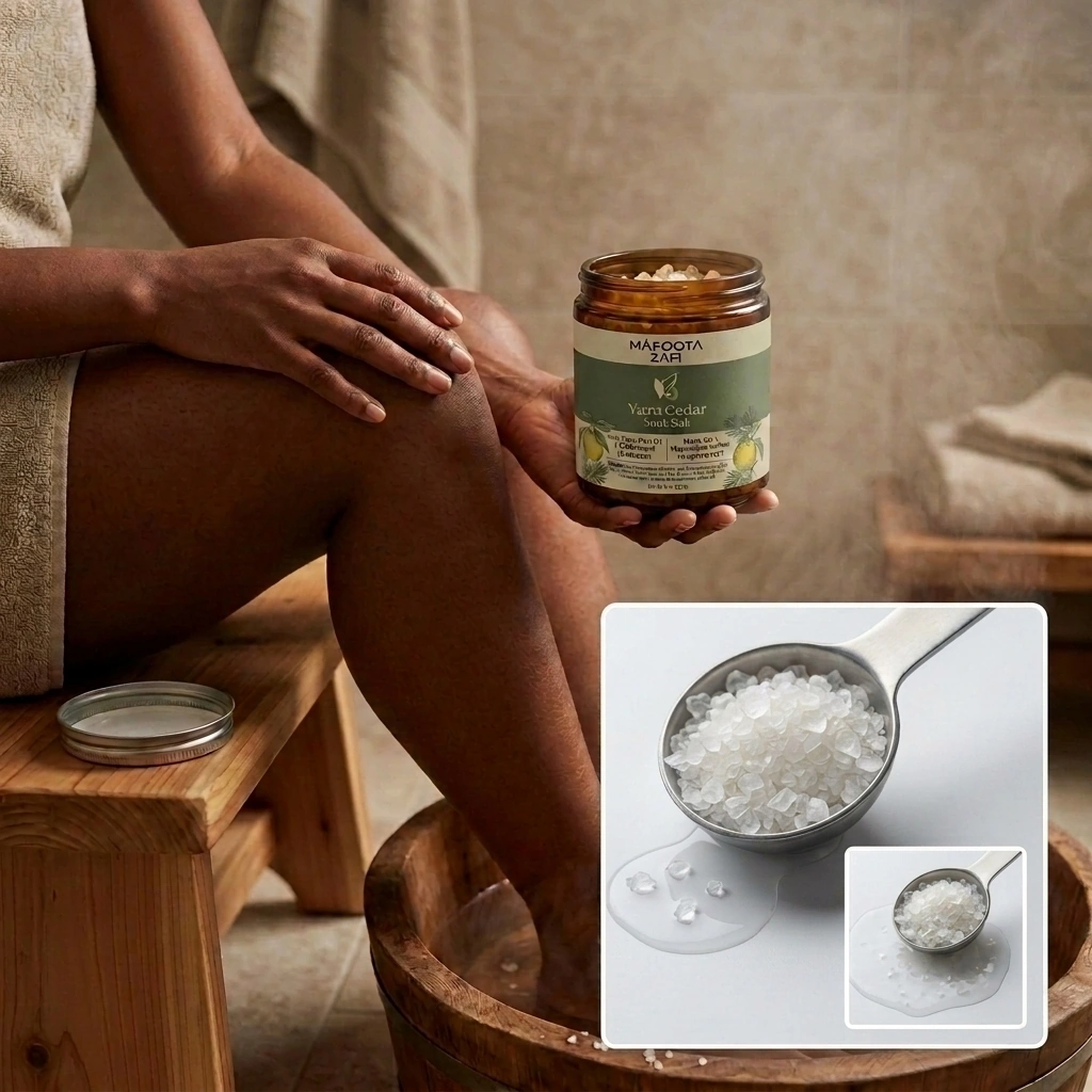 Yuzu Cedar Soak Salt