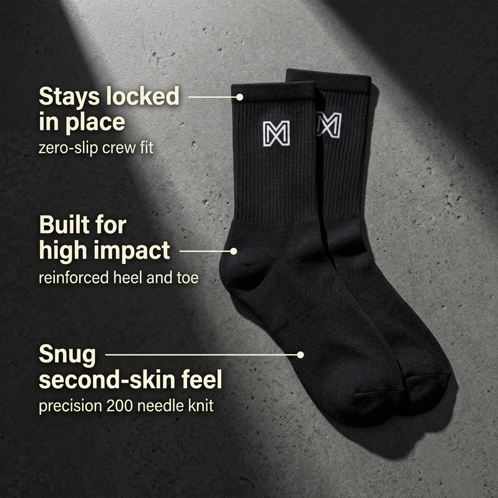 MX Crew Socks