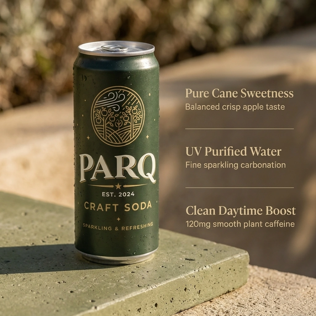 Crisp orchard flavor with clean daytime alertness