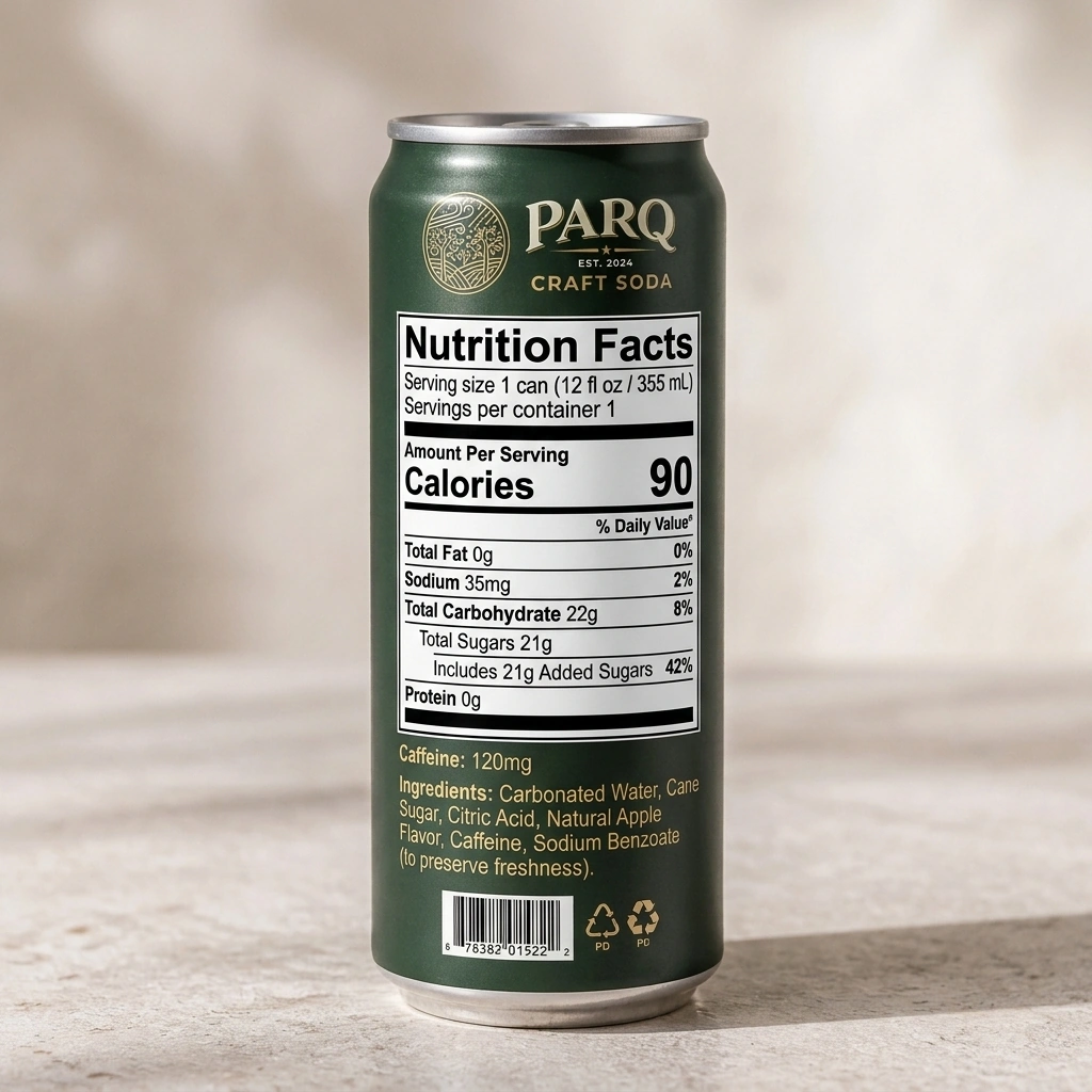 Crisp orchard flavor with clean daytime alertness