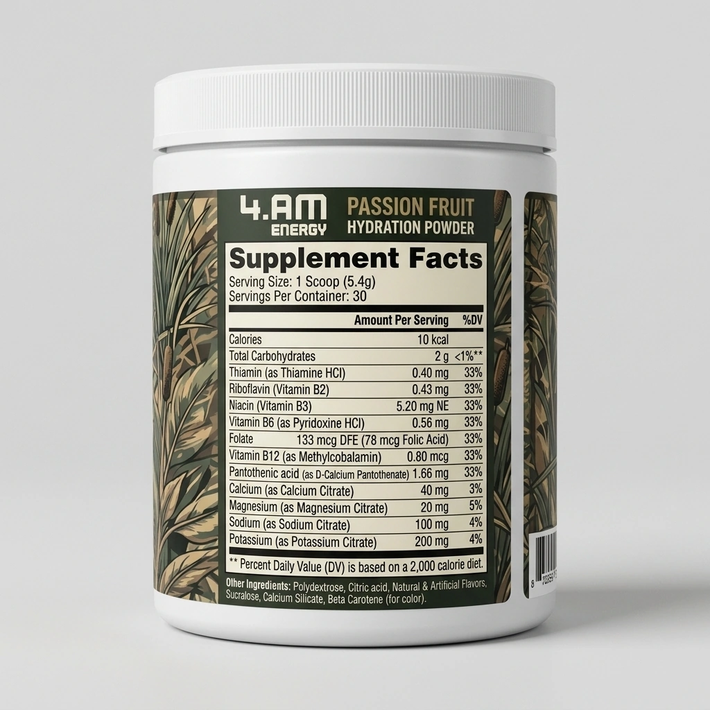 Passion Fruit Hydration Powder