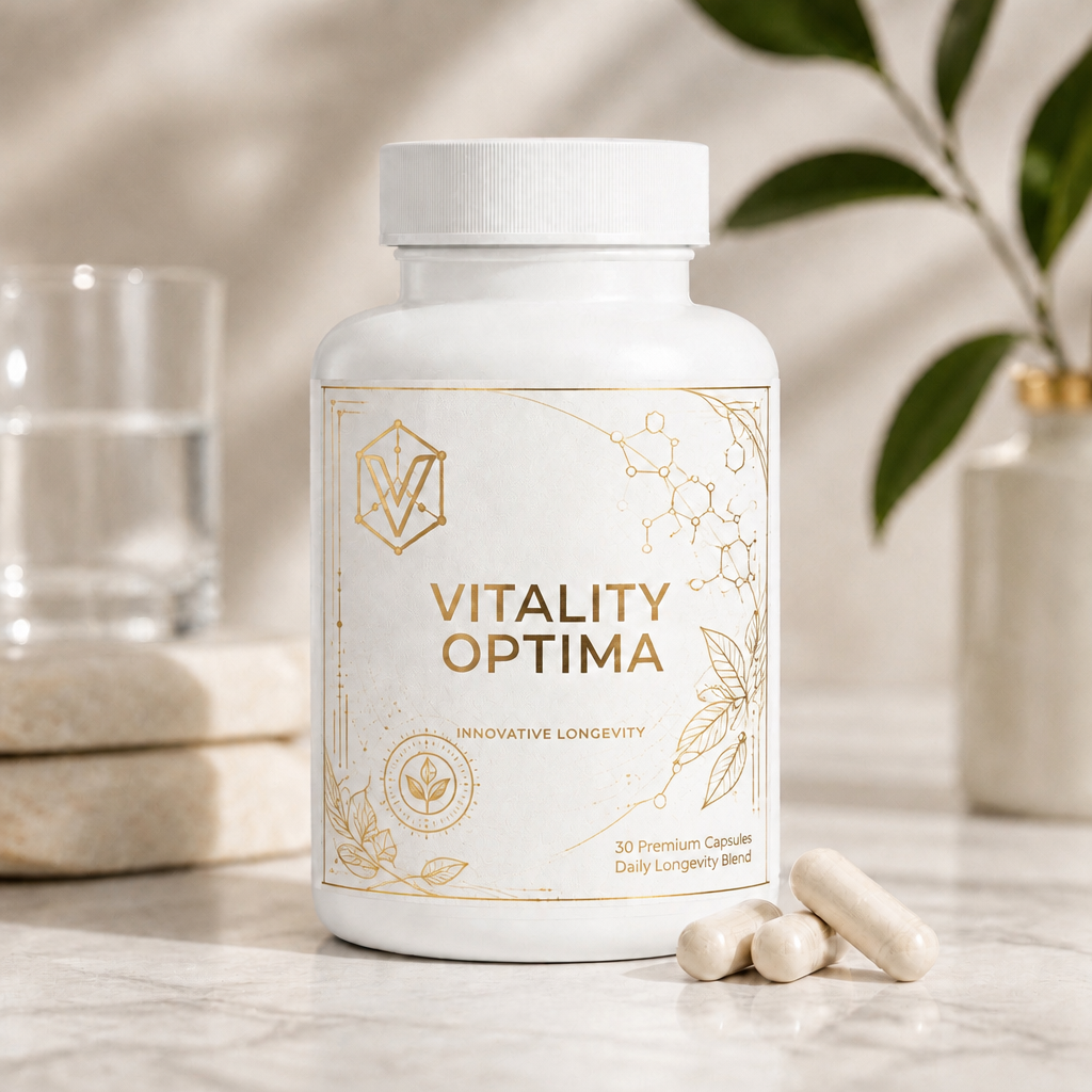 Vitality Optima formula packaging