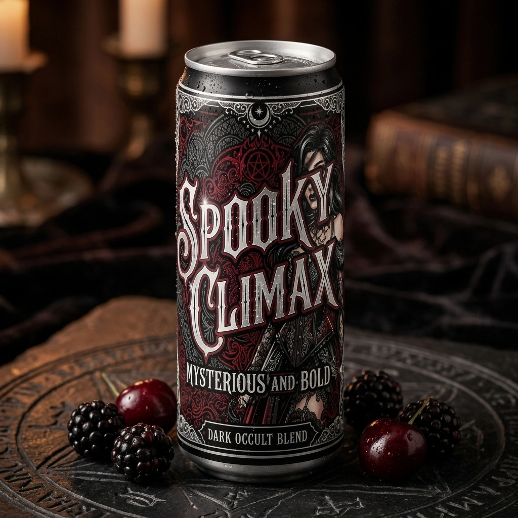 Spooky Climax Dark Occult Blend Energy Drink