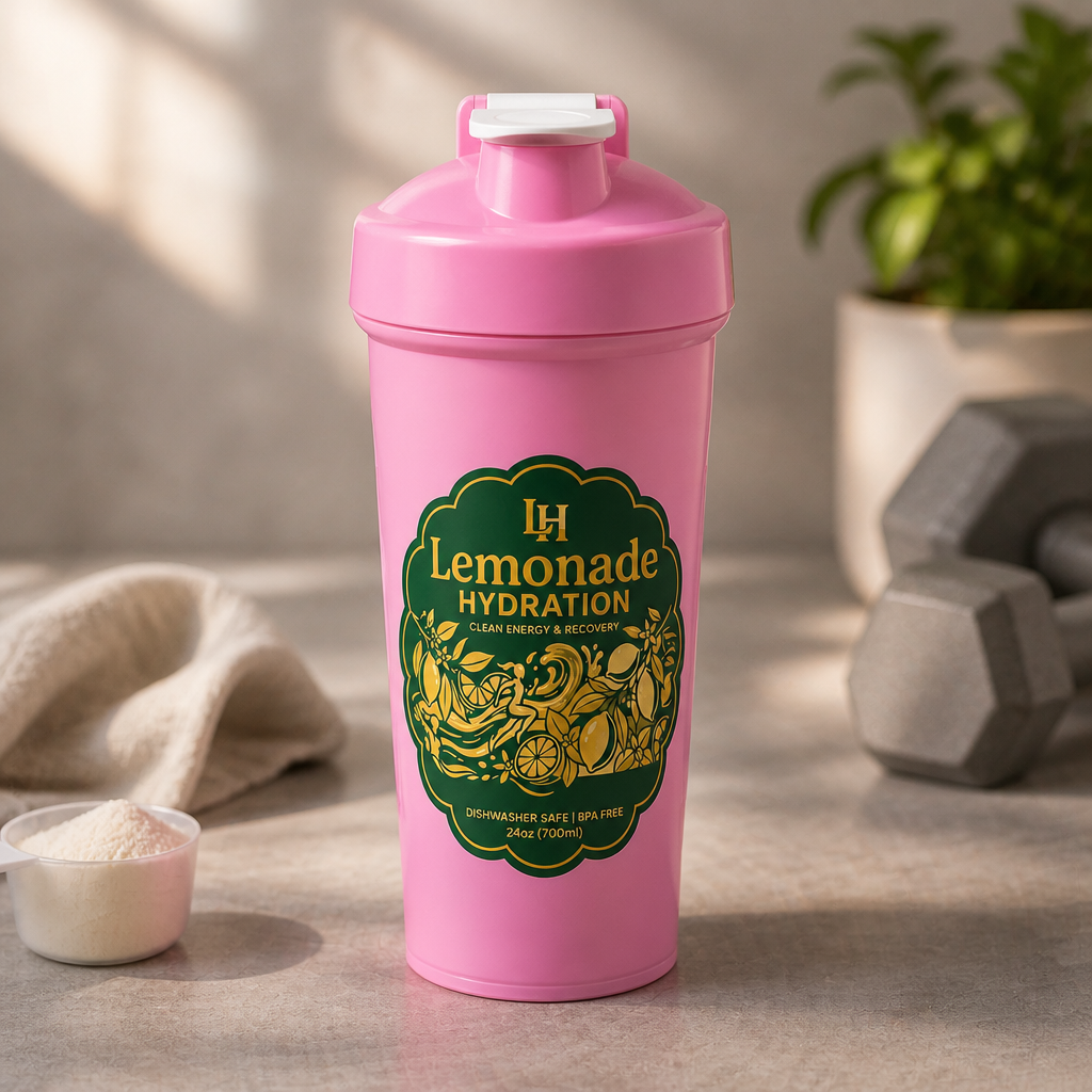 Lemonade Hydration Formula Container