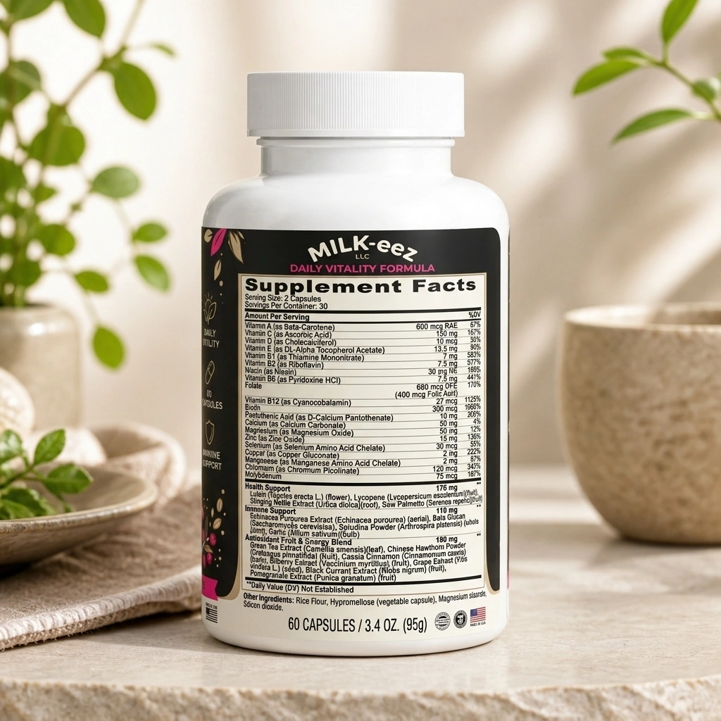 Clean daily micronutrients without the nervous crash