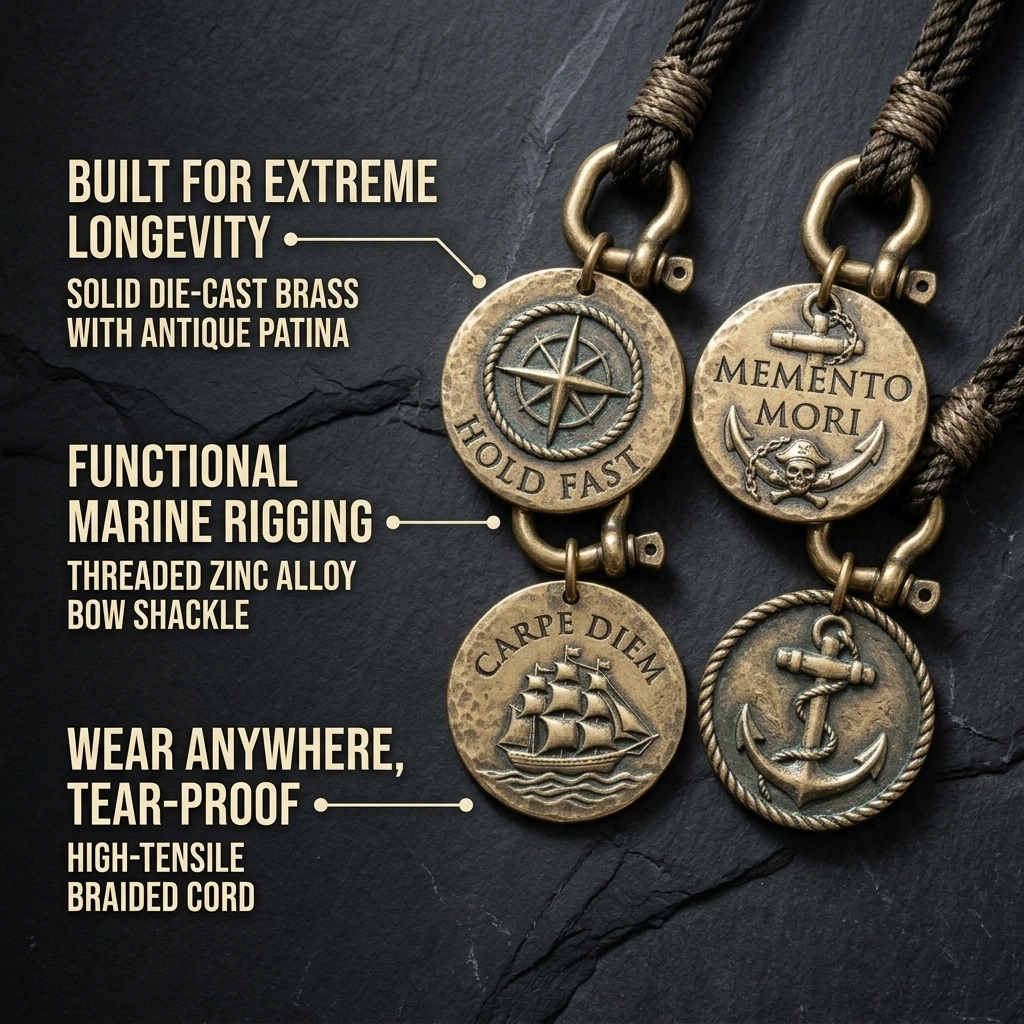 Voyager Medallion Necklace