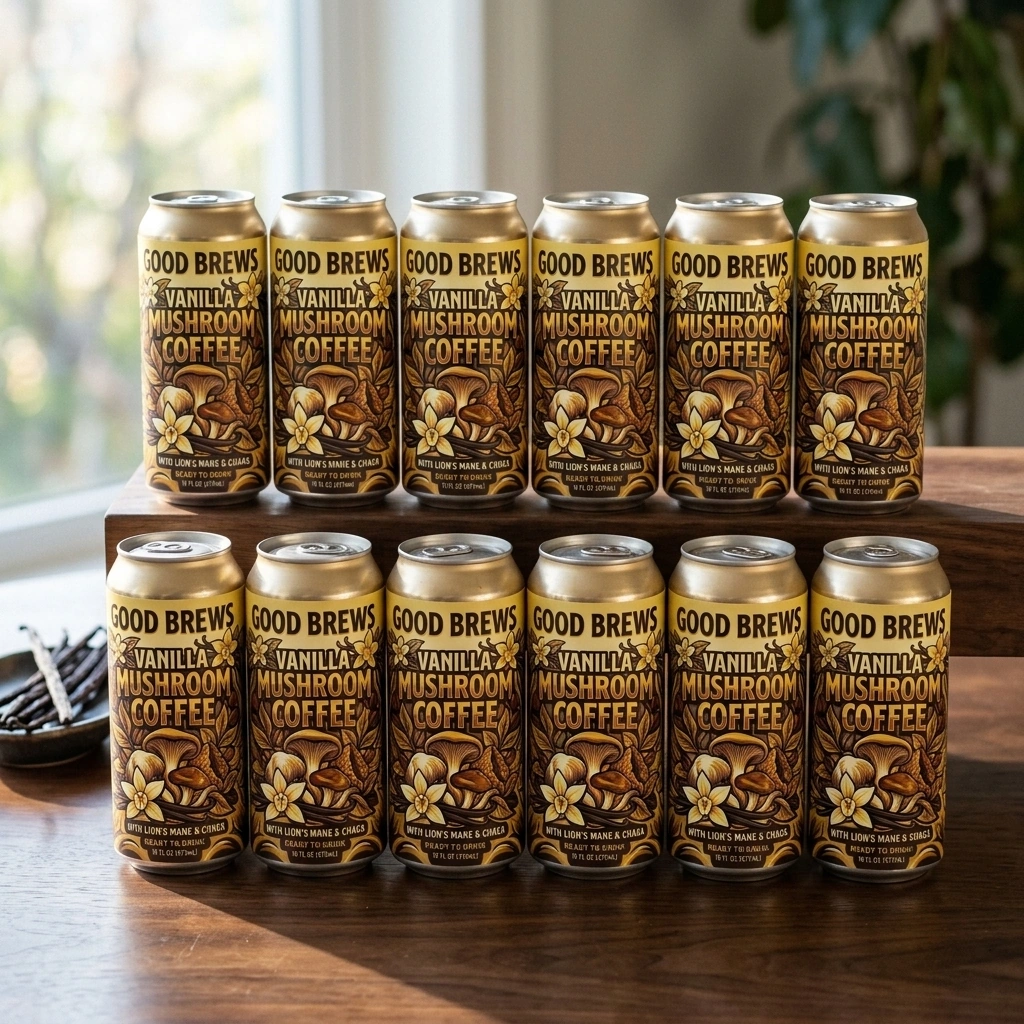 Vanilla Mushroom Coffee