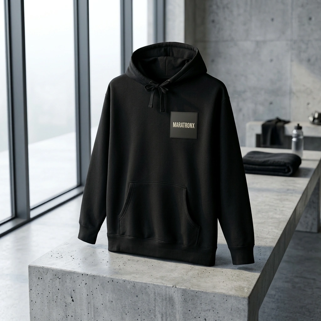 Signature Black Hoodie