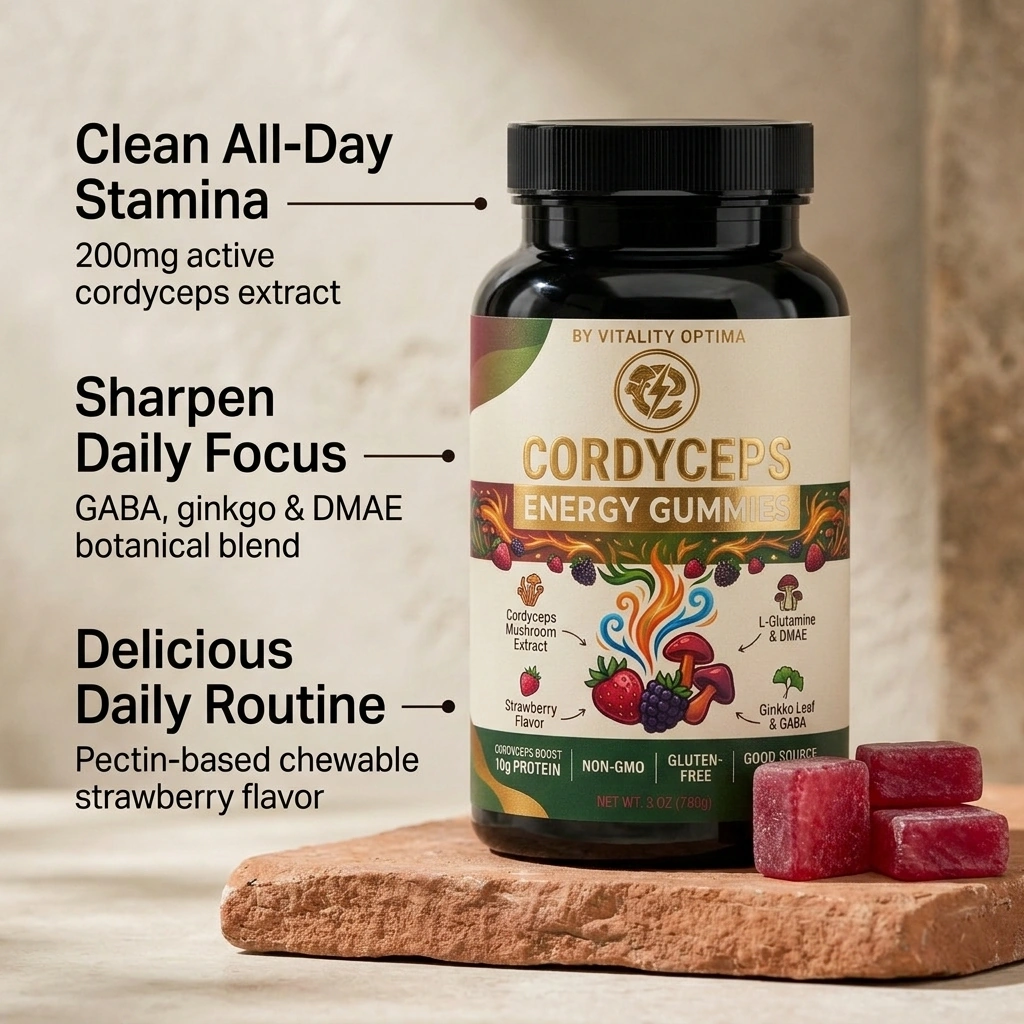Cordyceps Energy Gummies