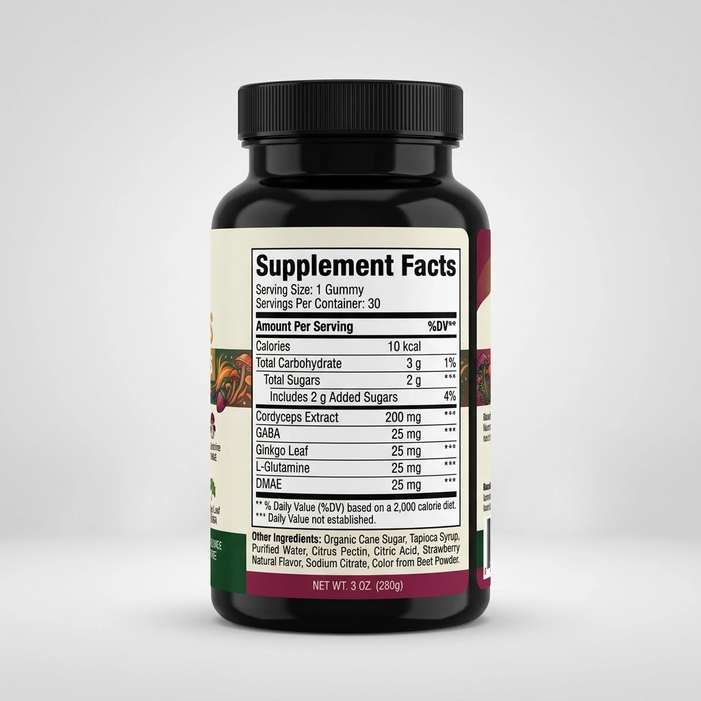 Cordyceps Energy Gummies