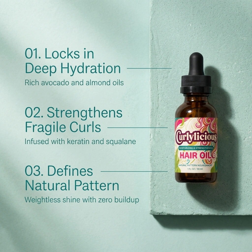 Moisturizing & Strengthening Hair Oil