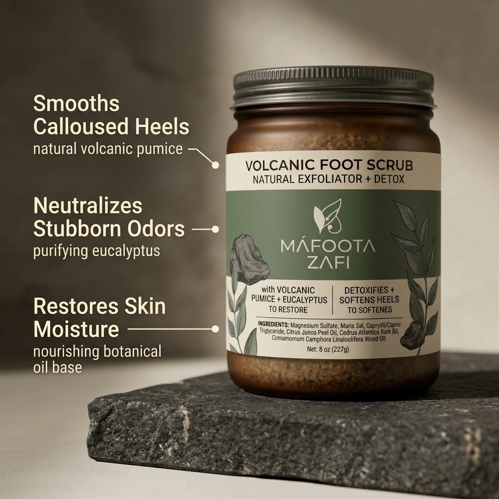Volcanic Foot Scrub