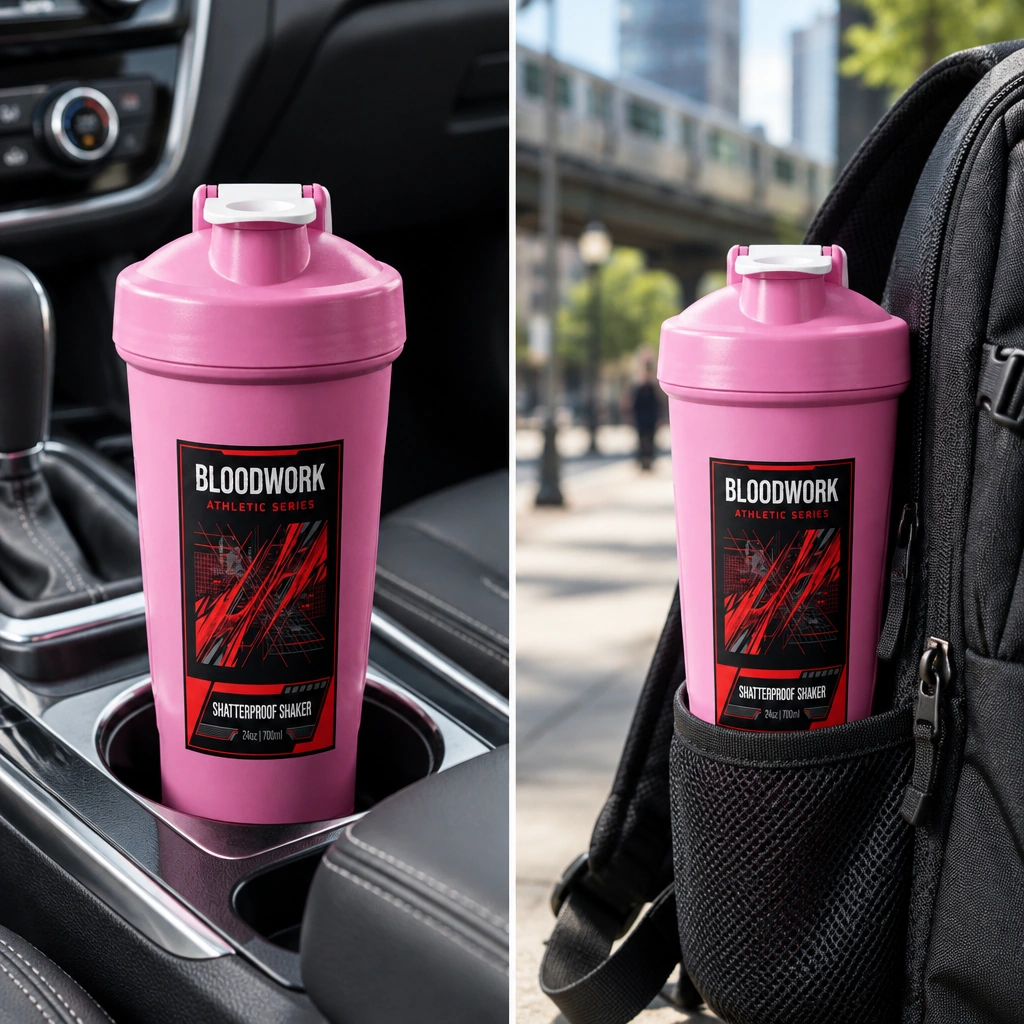 Shatterproof Stainless Steel Shaker