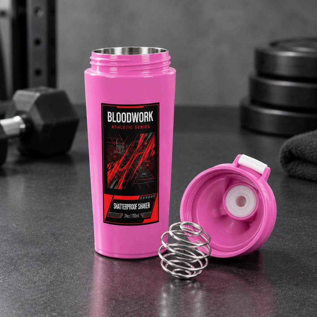 Shatterproof Stainless Steel Shaker