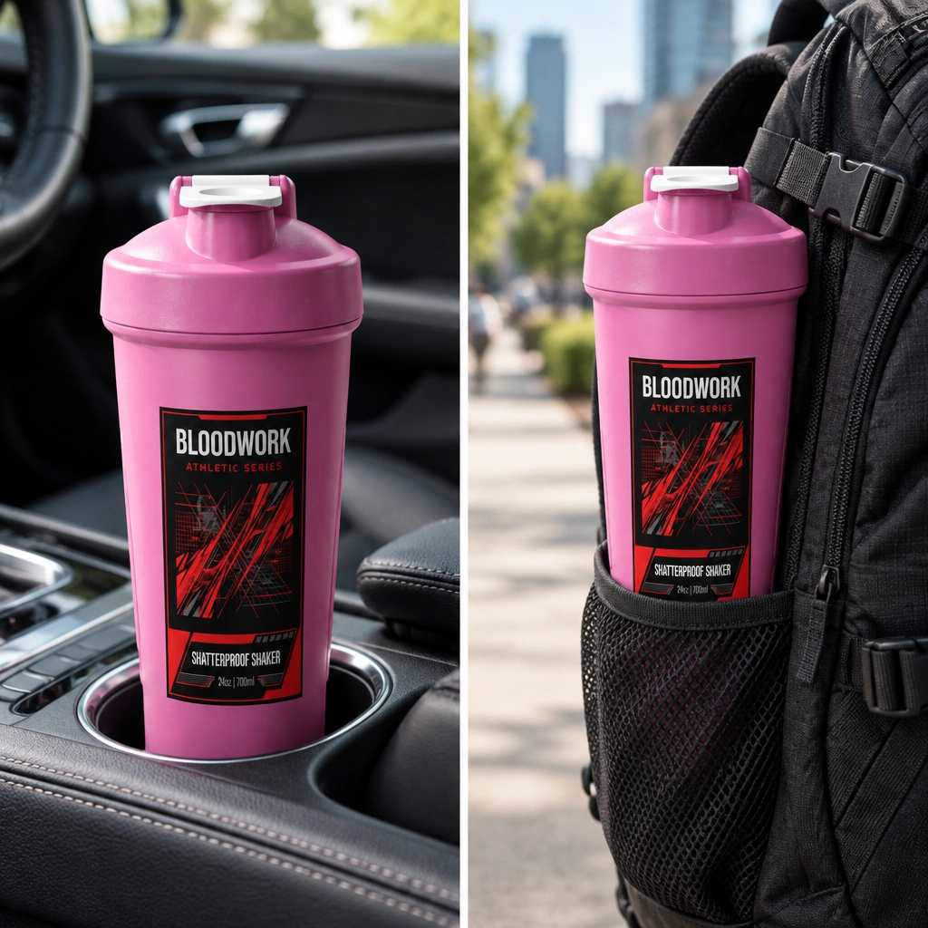 Shatterproof Stainless Steel Shaker