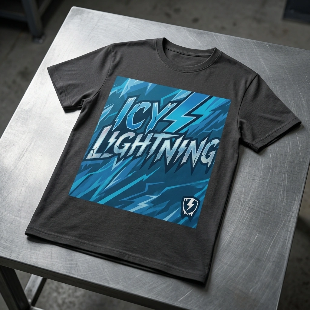 Icy Lightning Graphic Tee