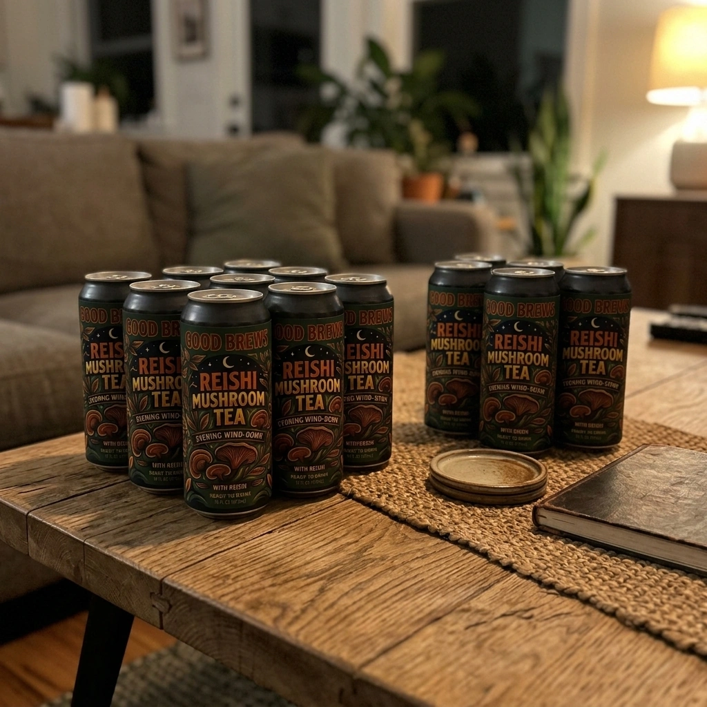 Clock out with real brewed botanicals
