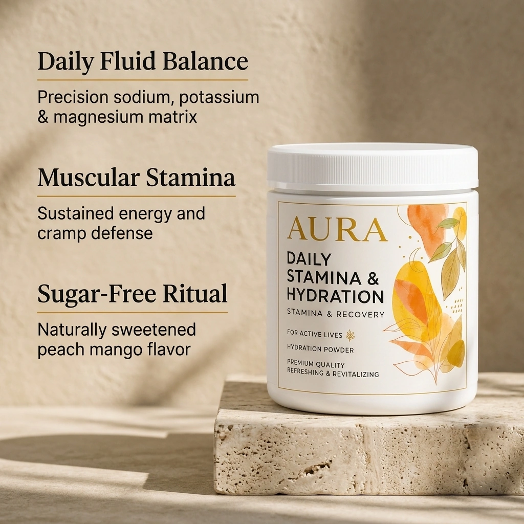 AURA Daily Hydration — Peach Mango