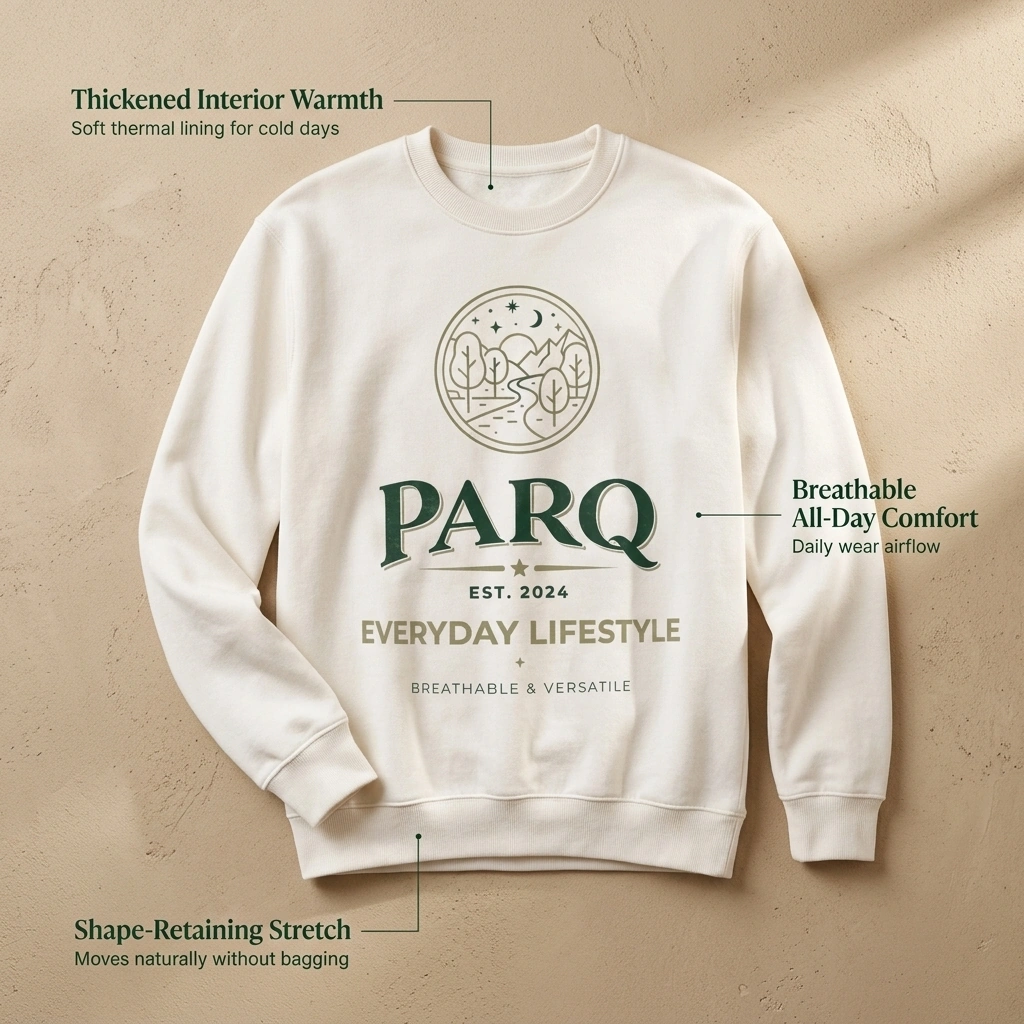Warmth without bulk for daily wear