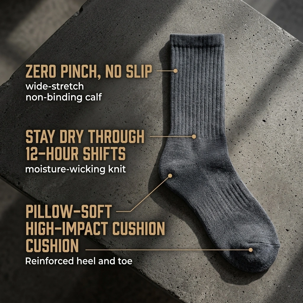 Girth Sox All-Day Performance Crew Socks