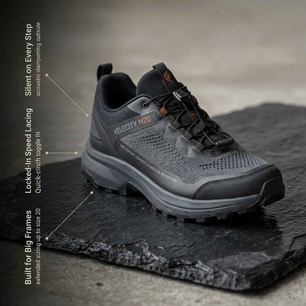 Velocity M20 Stealth Trail Shoe