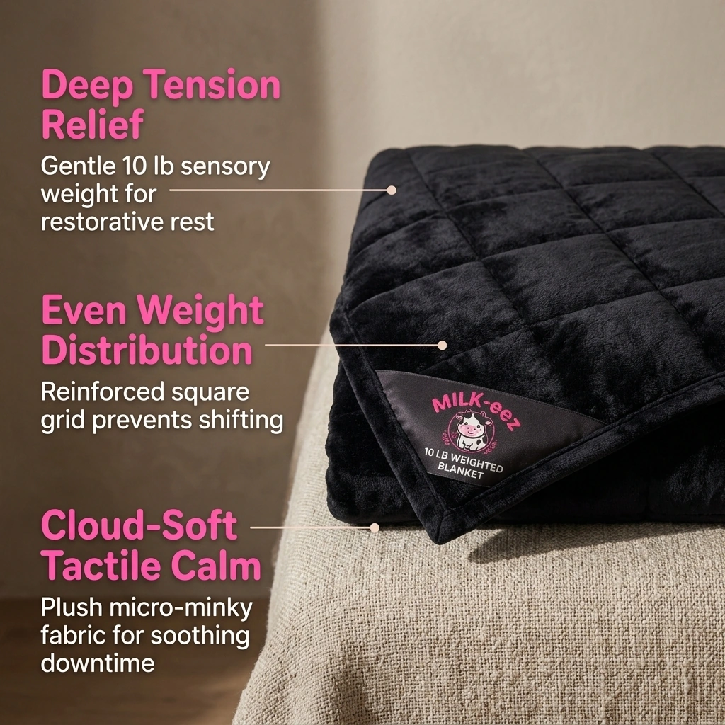 Restorative calm in a quiet ten-pound embrace