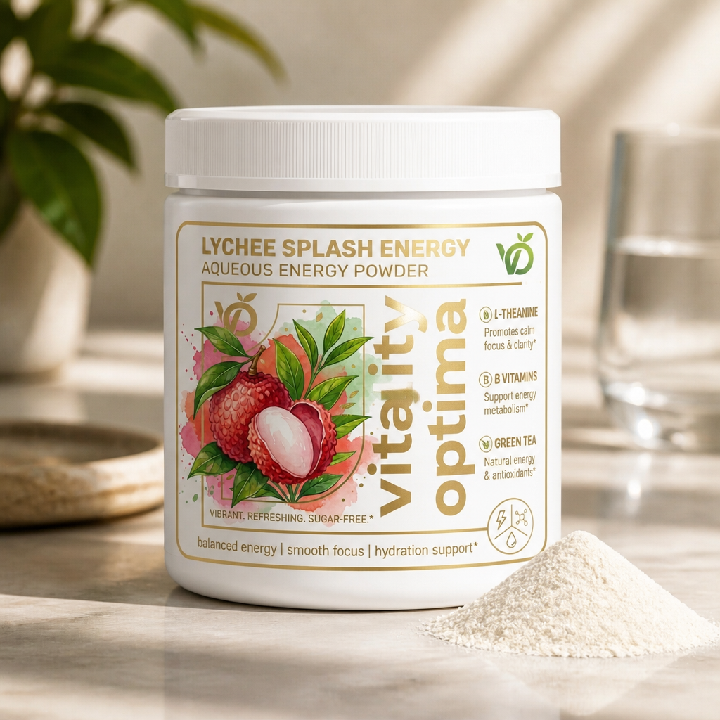 Vitality Optima formula packaging