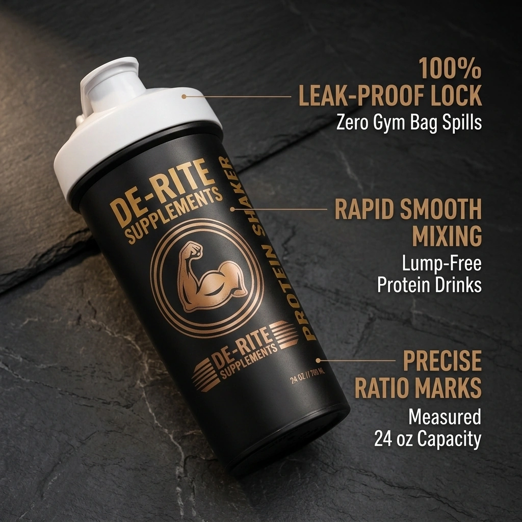 Smooth shakes. Nothing leaking in your bag.